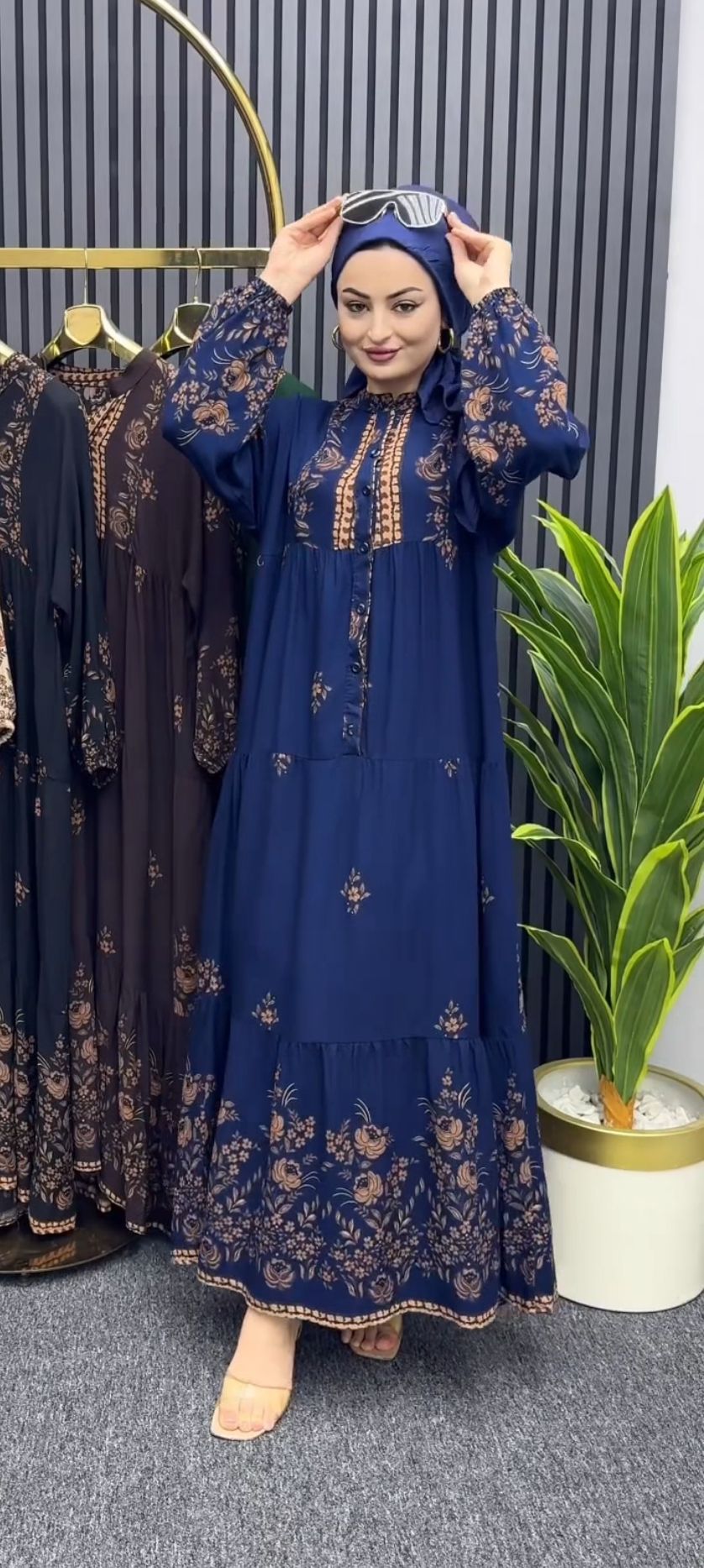 Sevda Elbise Lacivert